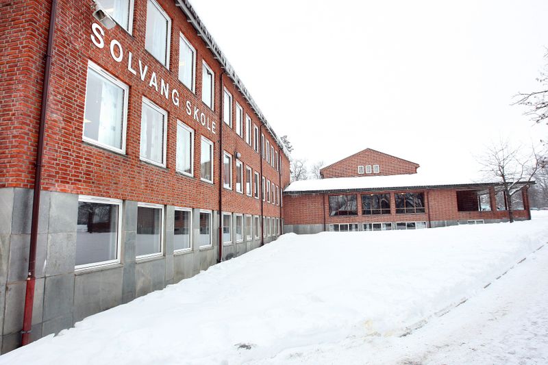 Solvang skole, 1960